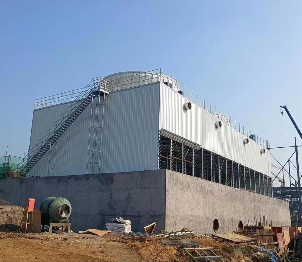 方形开式逆流冷却塔